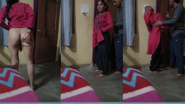 Cute Aunty Having Fun With Devar Secretly At Home Desi New Clip