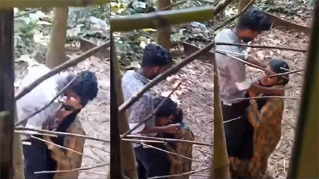 Indian School Girl Outdoor Blowjob – Recorded Secretly Viral Video